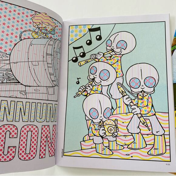 Disney | Star Wars Paint With Water Books NEW Coloring Books - Picture 4 of 9